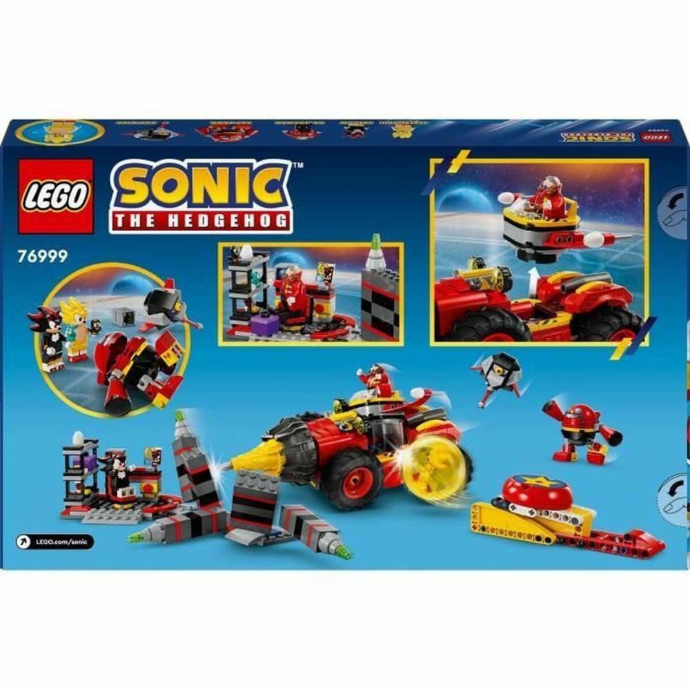 Konstruktionsspiel Lego Sonic the Hedgehog 76999 Super Sonic vs. Egg Drillster 590 Stücke