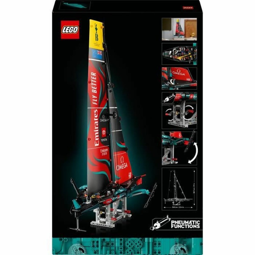 Set de construction Lego 42174 Yacht Emirates Team New Zealand AC75 Multicouleur