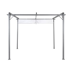 Pergola DKD Home Decor 290 x 290 x 230 cm Steel