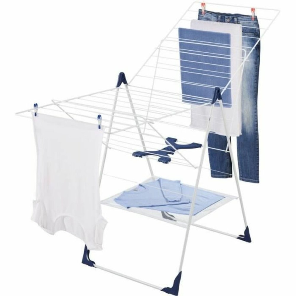 Corde à linge Leifheit Roma Classic Flex 250 Blanc Plastique