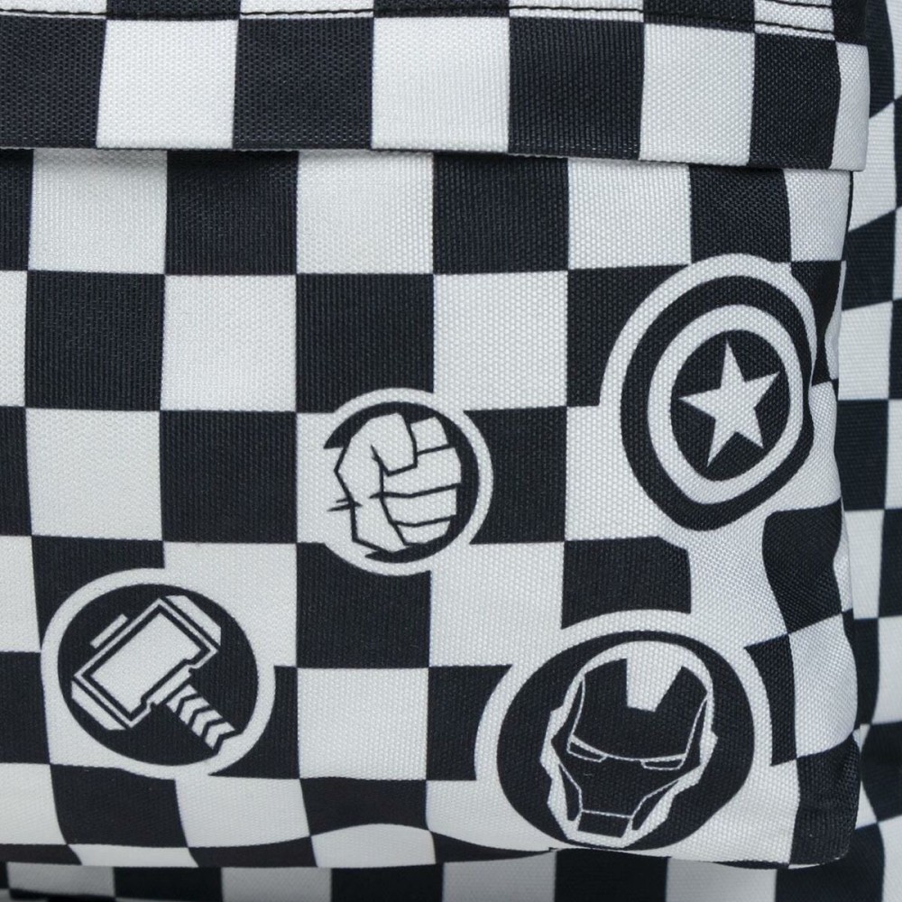 School Bag Marvel Black 32 x 12 x 42 cm