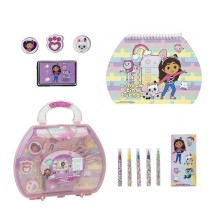 Stationery Set Gabby's Dollhouse Pink Briefcase