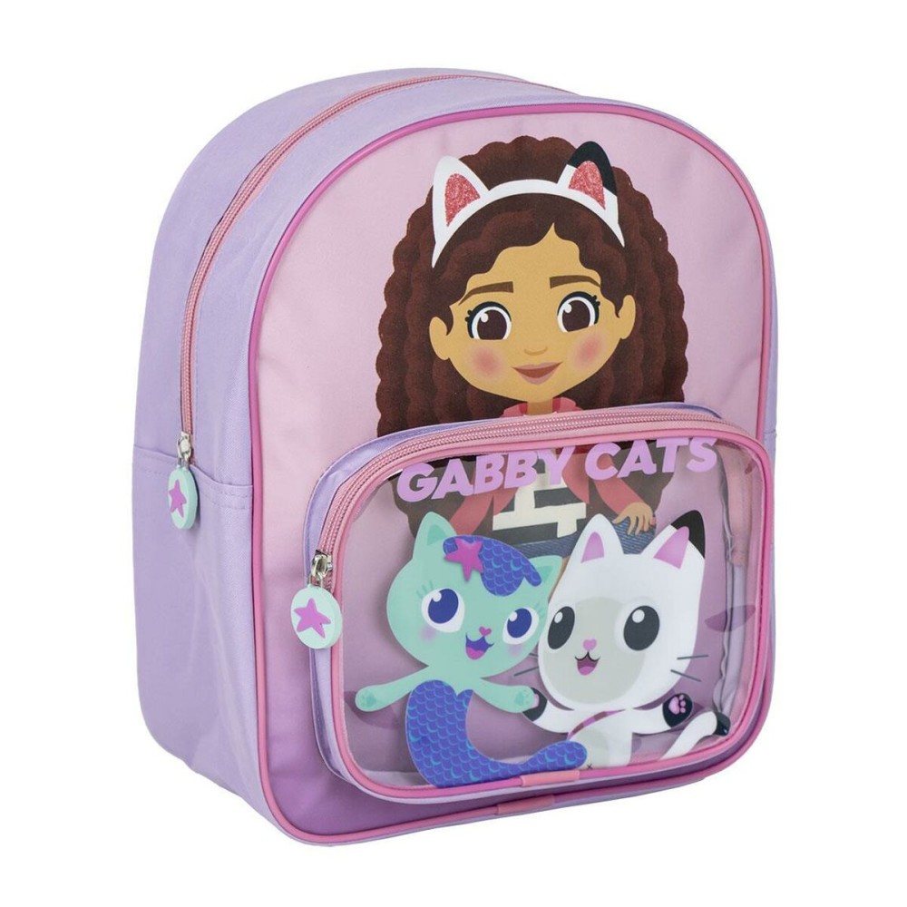 Cartable Gabby's Dollhouse Rose 25 x 3 x 12 cm