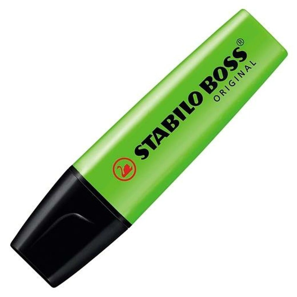 Highlighter Stabilo Lime (10 Units)