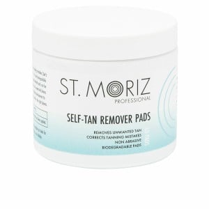 Disques pour le visage St. Moriz PROFESSIONAL ST. MORIZ Démaquillant Autobronzant (60 Unités)