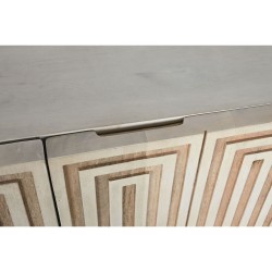 Sideboard DKD Home Decor 160 x 38 x 75 cm Golden Wood White Light brown