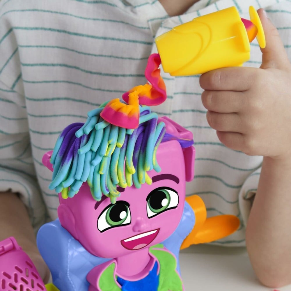 Knetspiel Play-Doh Playdoh Bunt Zubehör 6 Dosen Friseur (1 Stück)