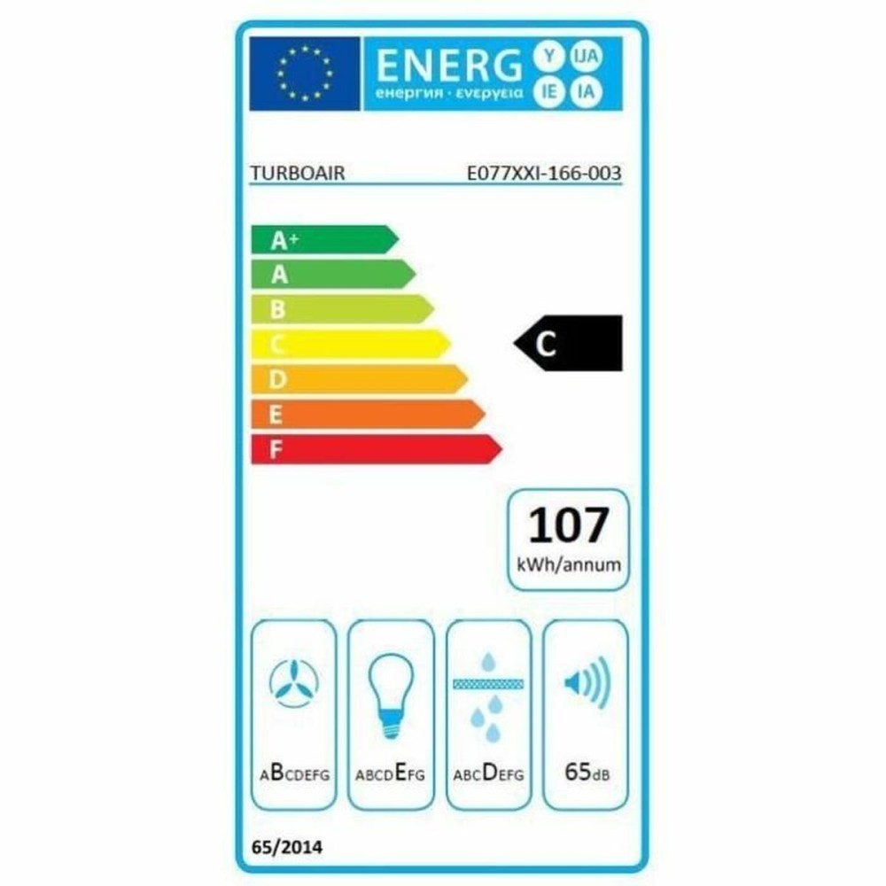 Hotte standard Turboair PRF0107819B