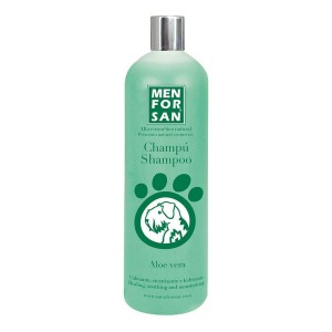 Shampoing pour animaux de compagnie Menforsan Chien Aloe Vera 1 L