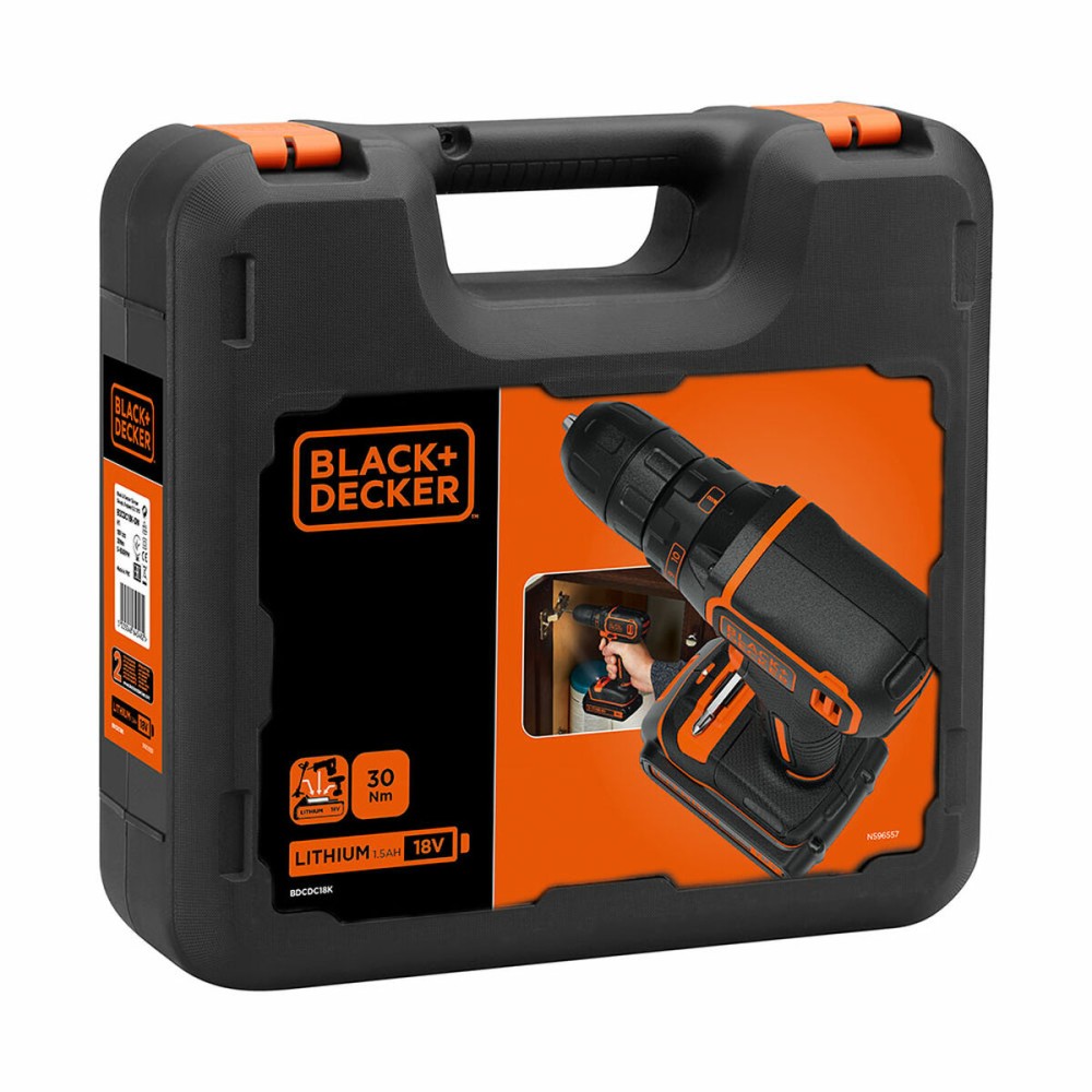 Bohrmaschine mit Schraubfunktion Black & Decker BDCDC18