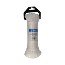 écheveau tressé EDM 87850 Blanc Nylon 25 m