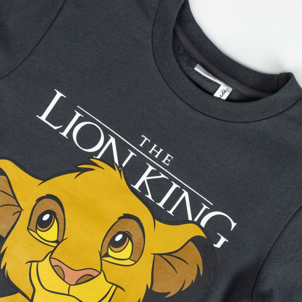 Sweat sans capuche enfant The Lion King Gris foncé