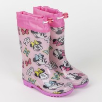 Bottes en Caoutchouc pour Enfants Minnie Mouse Rose