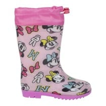 Bottes en Caoutchouc pour Enfants Minnie Mouse Rose