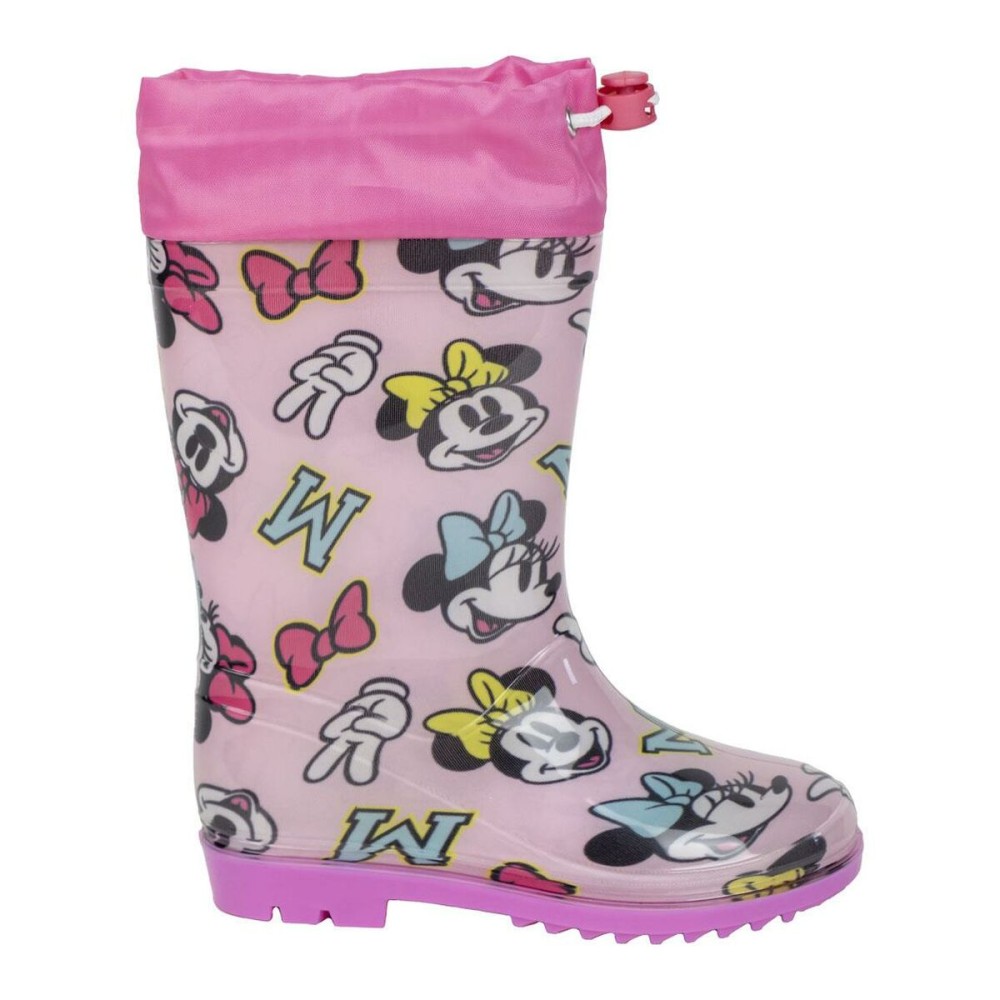 Children's Water Boots Minnie Mouse Pink