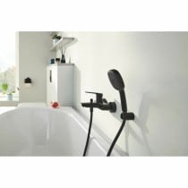 Pomme de douche Grohe Noir Noir mat Silicone ABS