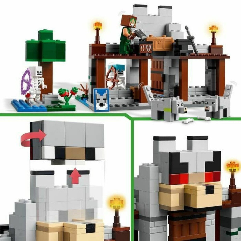 Konstruktionsspiel Lego Minecraft Bunt