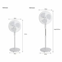 Ventilateur sur Pied Oceanic 684161 Blanc 45 W