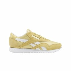 Sports Trainers for Women Reebok Classic Nylon Yellow