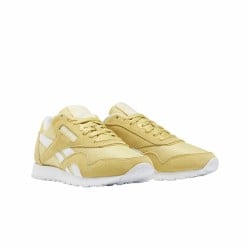 Chaussures de sport pour femme Reebok Classic Nylon Jaune