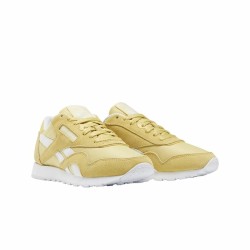 Sports Trainers for Women Reebok Classic Nylon Yellow