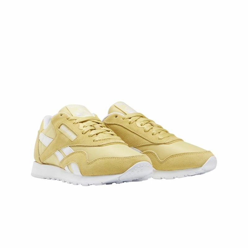 Chaussures de sport pour femme Reebok Classic Nylon Jaune