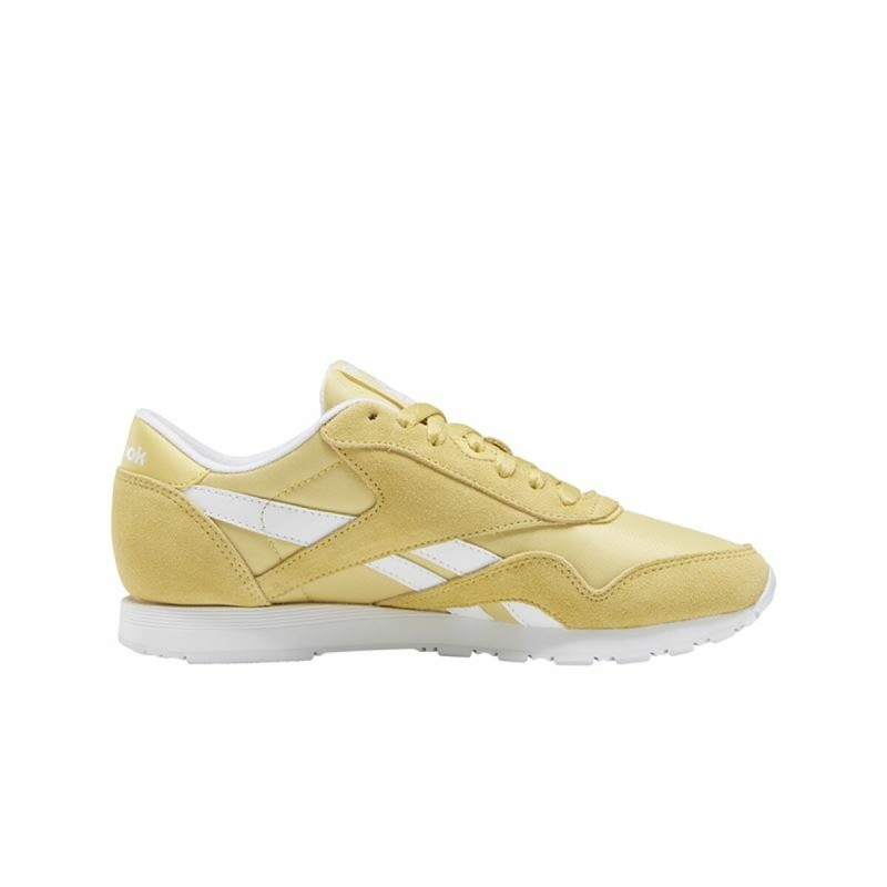 Sports Trainers for Women Reebok Classic Nylon Yellow