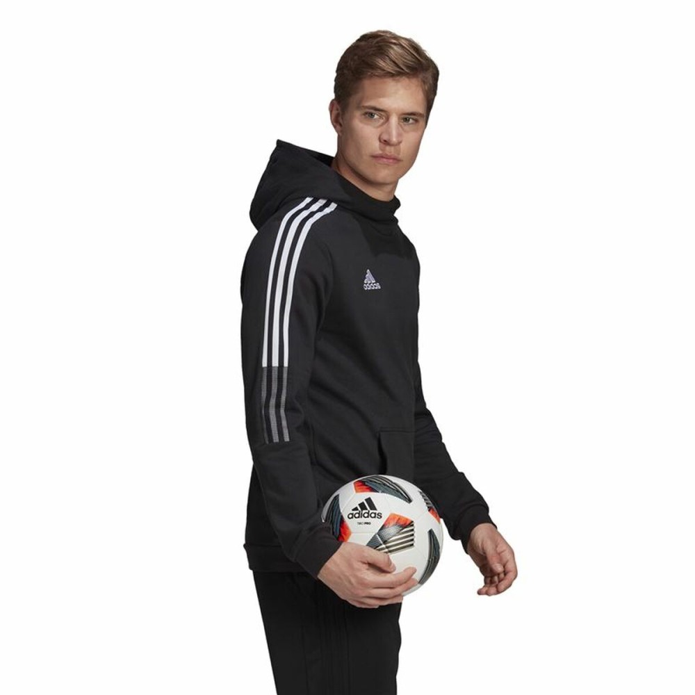 Training Sweatshirt for Adults Adidas Tiro 21 Black (XS)