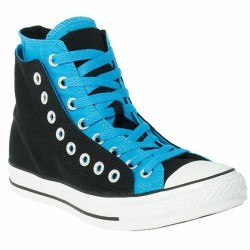 Chaussures de Sport pour Homme Converse Chuck Taylor Double Upper Hi Noir