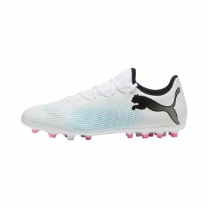 Chaussures de Football Multi-crampons pour Adultes Puma Future 7 Play MG Blanc