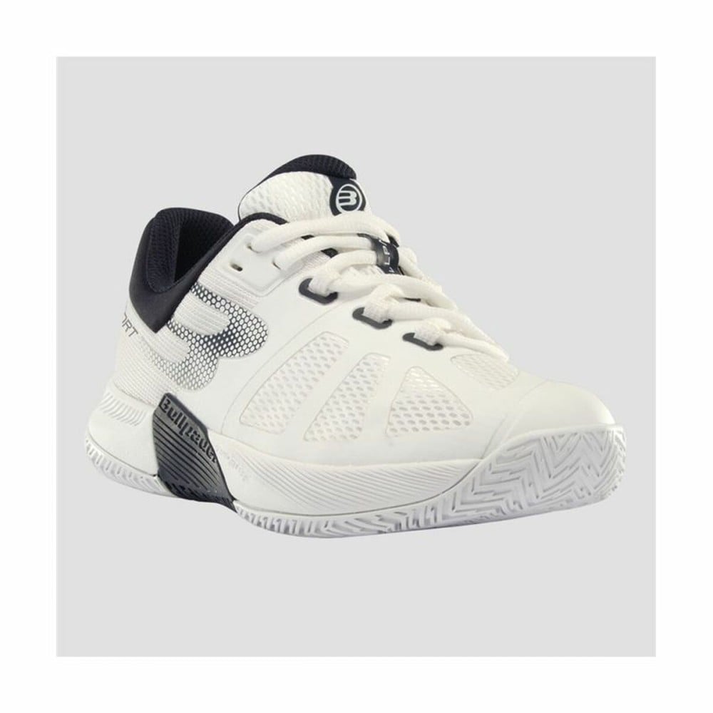 Chaussures de Padel pour Adultes Bullpadel Performance Comfort 24V Blanc