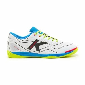 Chaussures de Futsal pour Adultes Kelme Goleiro Blanc Unisexe