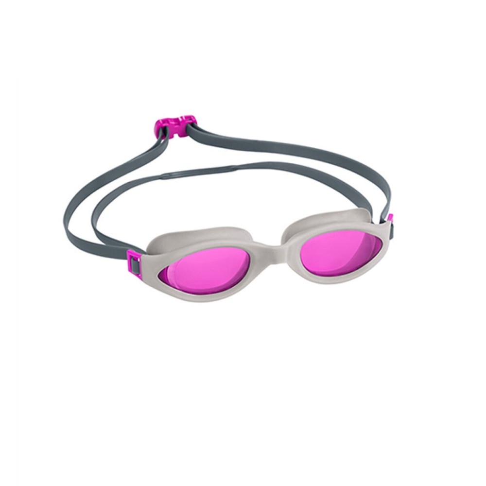 Bestway Lunettes de Natation Adulte Bracelet Silicone Couleur Assortie +14 Ans Plage et Piscine 21077