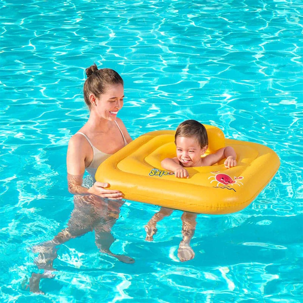 Baby float Bestway Yellow Crab 76 x 76 cm 1-2 years (1 Unit)