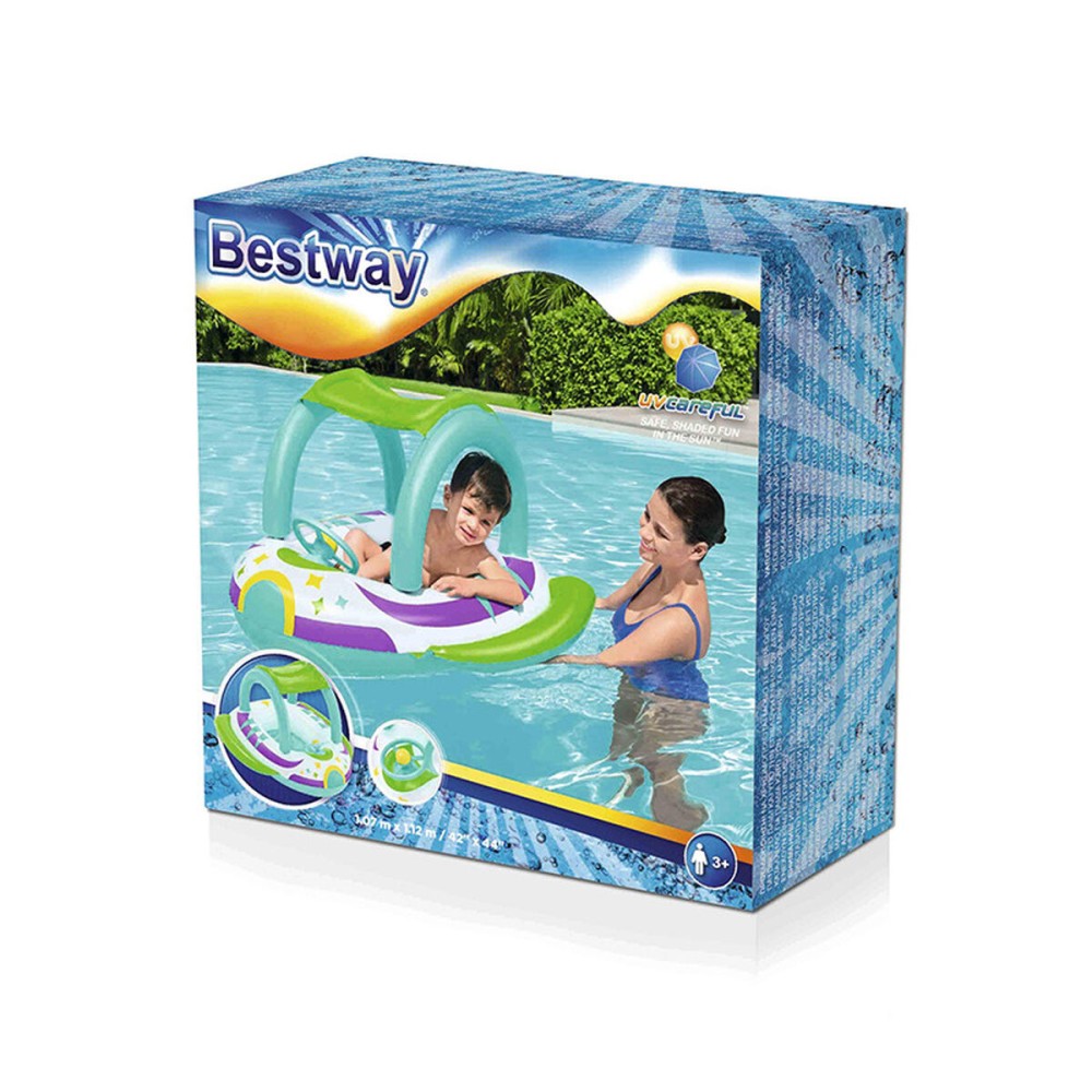 Inflatable Boat Bestway Spaceship 107 x 112 cm 95 x 98 x 96 cm (1 Unit)