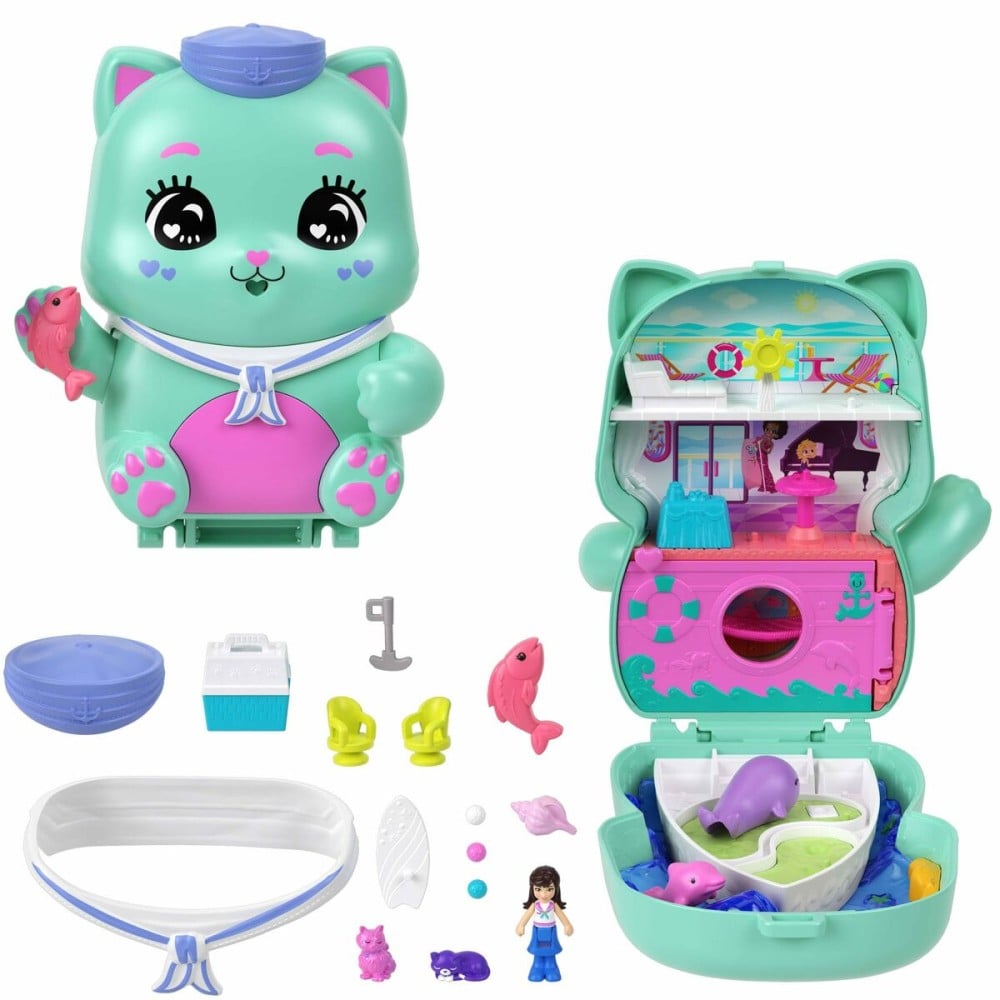 Playset Polly Pocket KITTEN'S CRUISE BOX