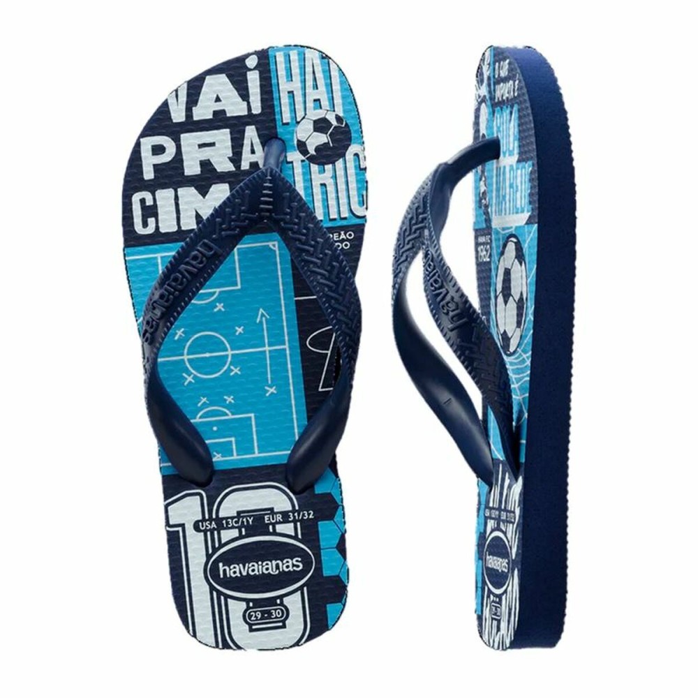 Flip Flops for Children Havaianas Athletic Blue