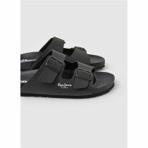 Beach Sandals Pepe Jeans Bio Royal Double Black