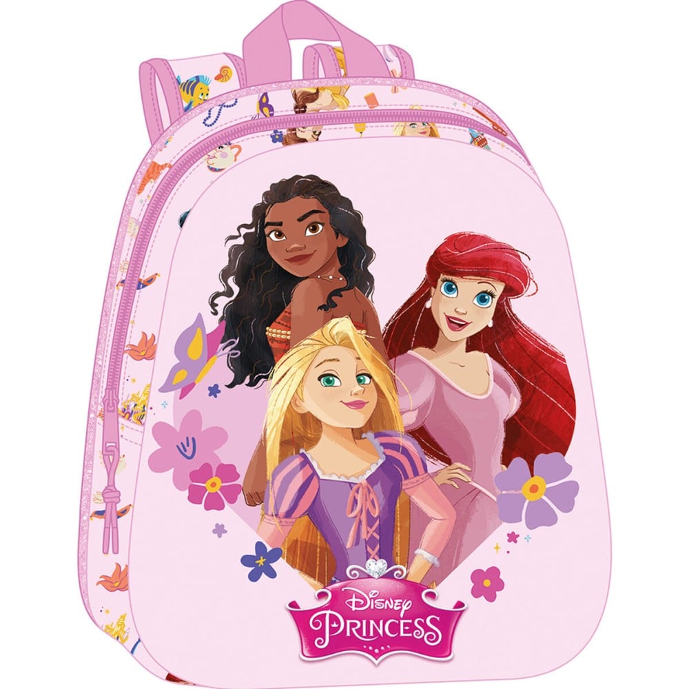 School Bag Disney Princess Pink 27 x 33 x 10 cm