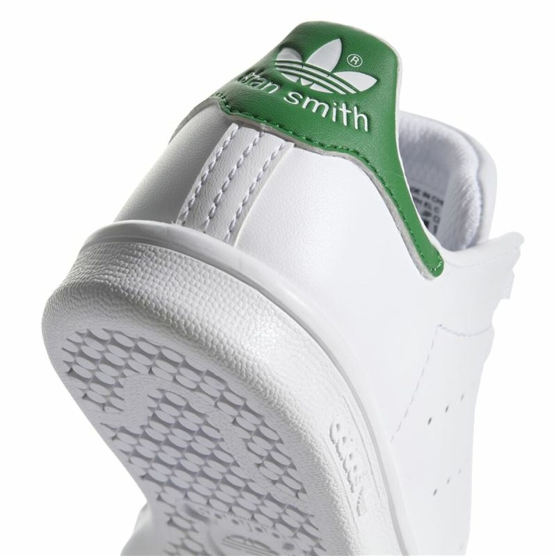 Chaussures de Sport pour Enfants Adidas Stan Smith Blanc