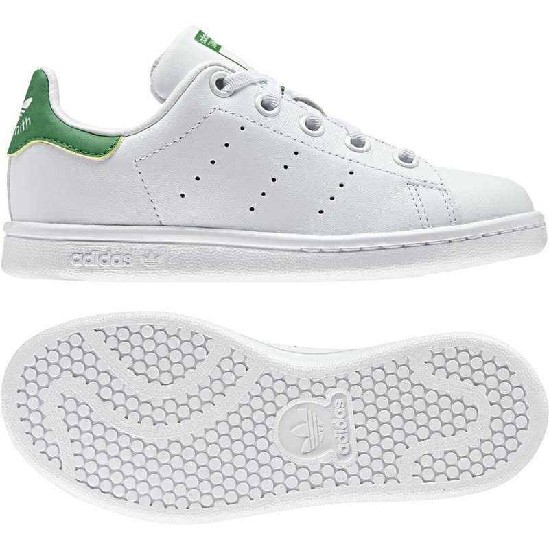 Kinder Sportschuhe Adidas Stan Smith Weiß