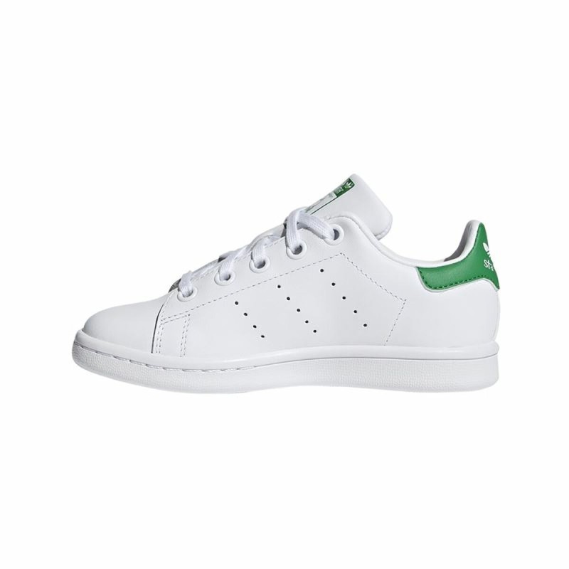 Chaussures de Sport pour Enfants Adidas Stan Smith Blanc