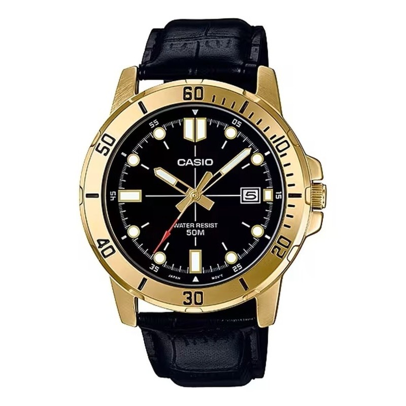 Herrenuhr Casio DIVER Schwarz (Ø 45 mm)