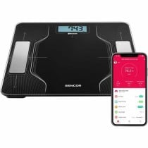 Digital Bathroom Scales Sencor SBS 8002BK Black noir 180 kg