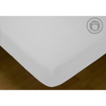 Fitted bottom sheet Hosteline IRIS White Single