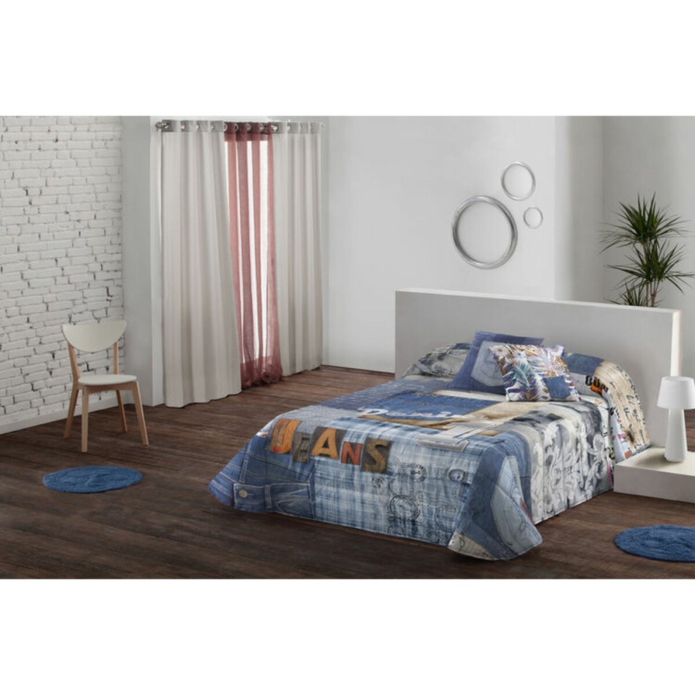 Bedspread (quilt) Lois PATCH P. Blue Single 180 x 260 cm (2 Pieces)