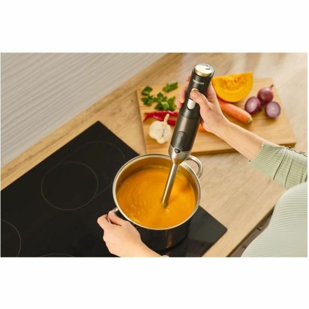 Hand-held Blender Sencor SHB 6442BK Black 1200 W