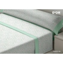 Bedding set D'Or PARIS Green Single Franela