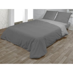 Duvet cover set Hosteline VEGAS Grey Single 2 Pieces