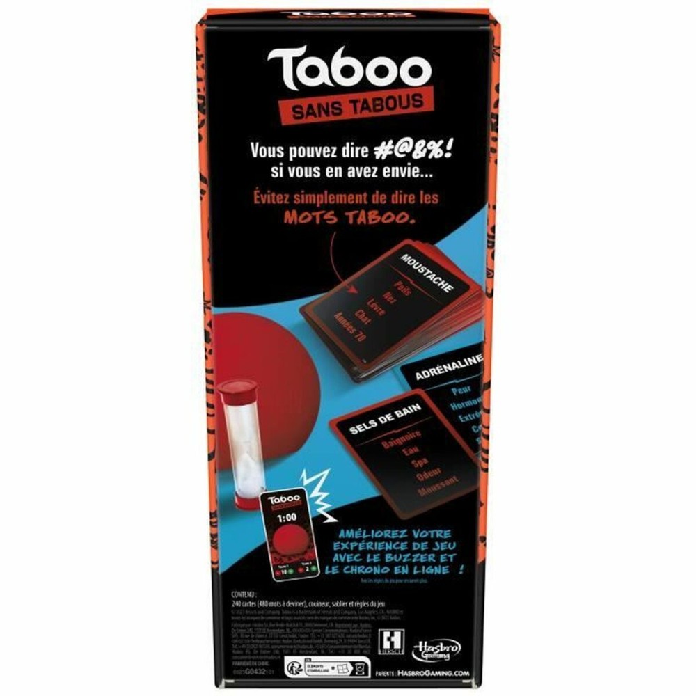 Jeu de société Hasbro Taboo (1 Unité)